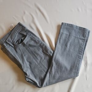 Levi’s Men’s 514 Grey/Green Straight Jeans – Size 40×30